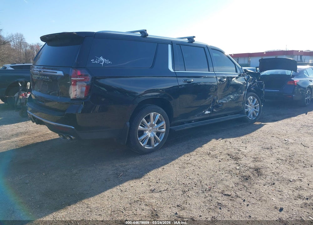 2021 CHEVROLET SUBURBAN 4WD HIGH COUNTRY VIN: 1GNSKGKLXMR135272