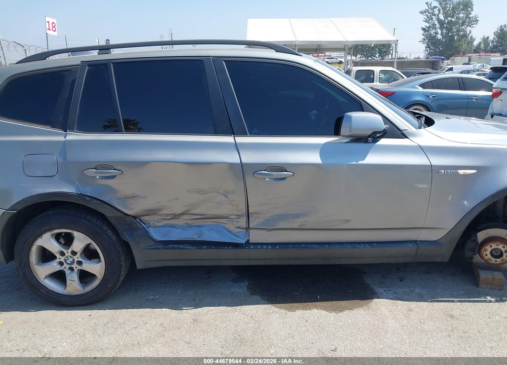 2007 BMW X3 3.0SI VIN: WBXPC93437WF24510
