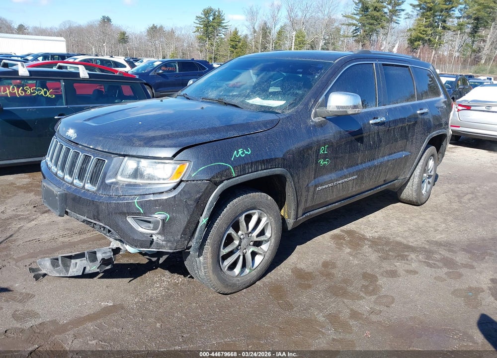 2015 JEEP GRAND CHEROKEE LIMITED VIN: 1C4RJFBG2FC216344
