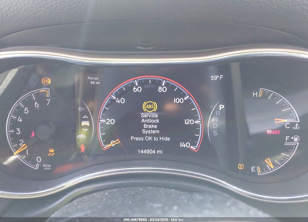 2015 JEEP GRAND CHEROKEE LIMITED VIN: 1C4RJFBG2FC216344