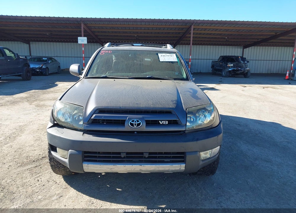 2003 TOYOTA 4RUNNER LIMITED V8 VIN: JTEBT17R130022826