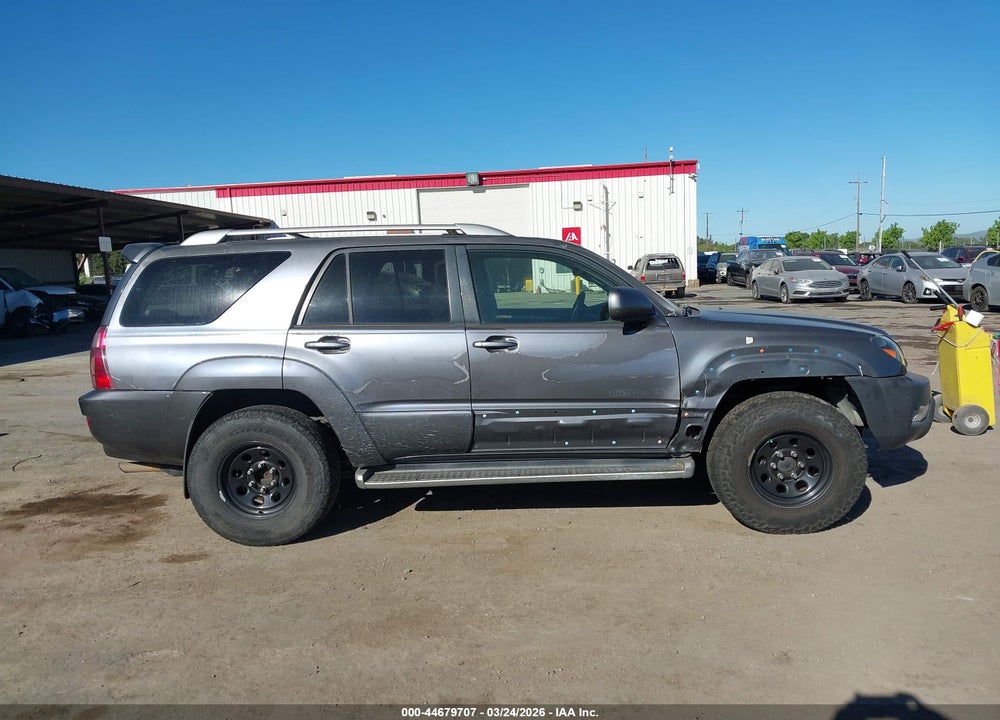 2003 TOYOTA 4RUNNER LIMITED V8 VIN: JTEBT17R130022826