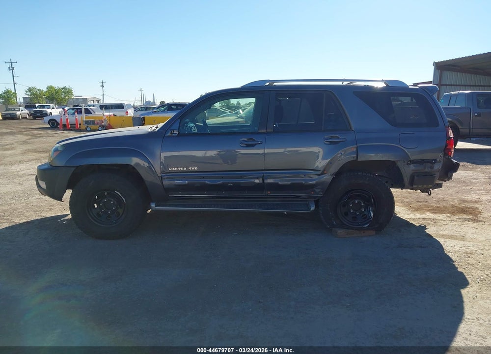 2003 TOYOTA 4RUNNER LIMITED V8 VIN: JTEBT17R130022826