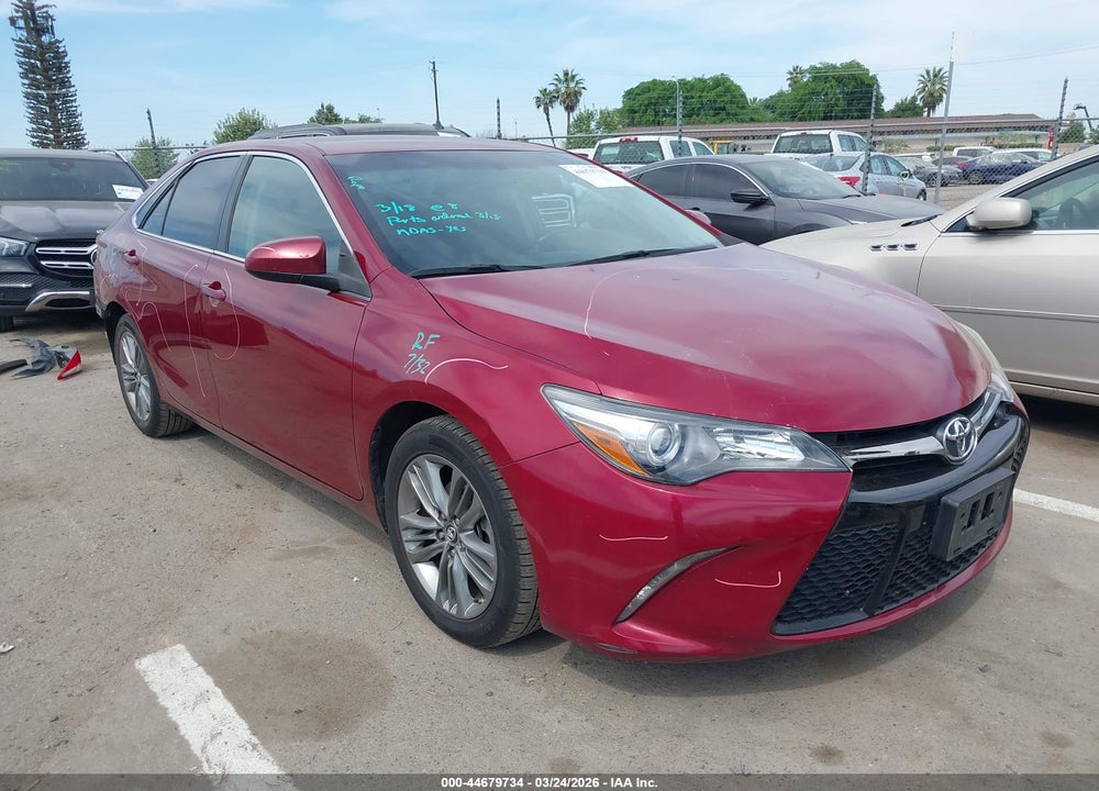 2016 TOYOTA CAMRY SE VIN: 4T1BF1FK9GU582913