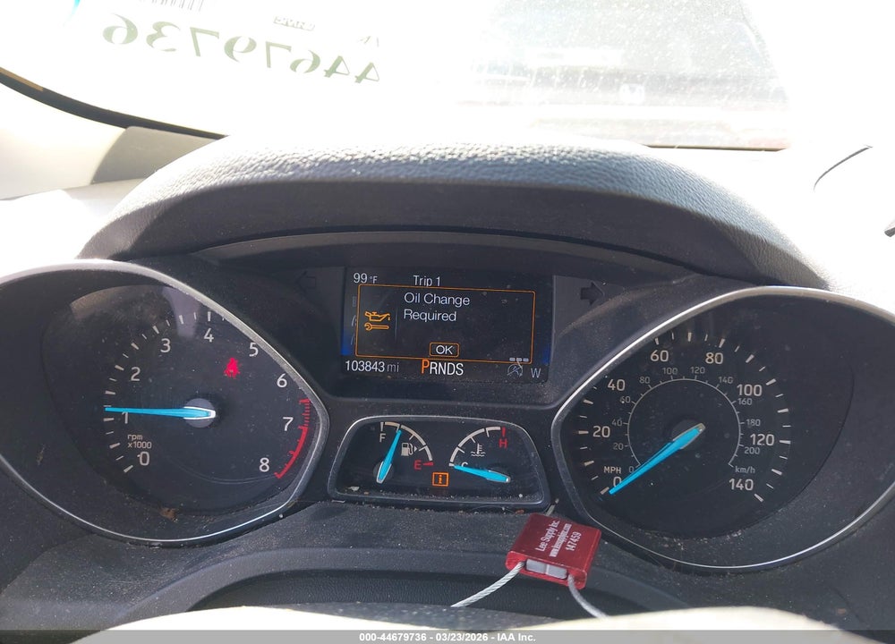 2017 FORD ESCAPE TITANIUM VIN: 1FMCU0J92HUC93057