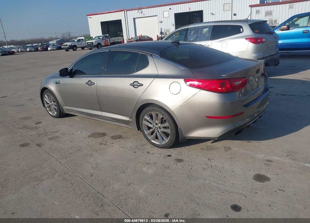 2015 KIA OPTIMA SXL TURBO VIN: 5XXGR4A64FG409818