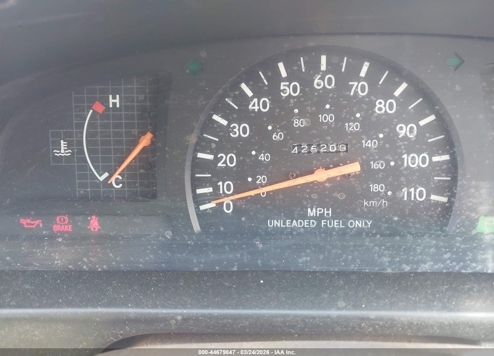 1996 TOYOTA TACOMA XTRACAB VIN: 4TAVL52N3TZ114539