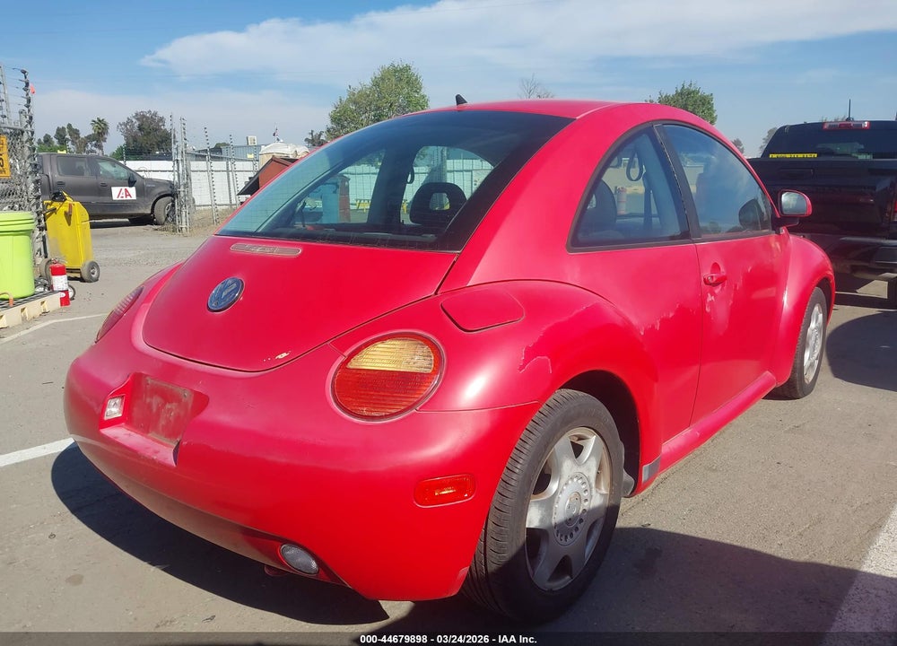 1998 VOLKSWAGEN NEW BEETLE VIN: 3VWBB61C7WM007741