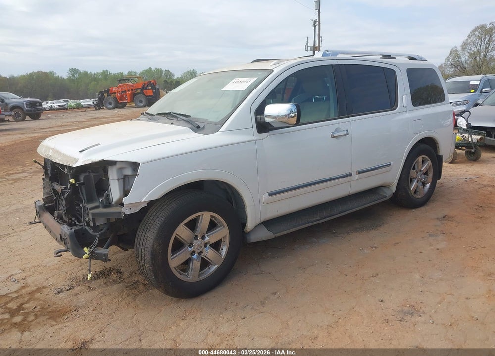 2012 NISSAN ARMADA PLATINUM VIN: 5N1BA0ND0CN606970