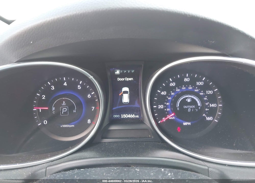 2014 HYUNDAI SANTA FE LIMITED VIN: KM8SR4HF8EU083171