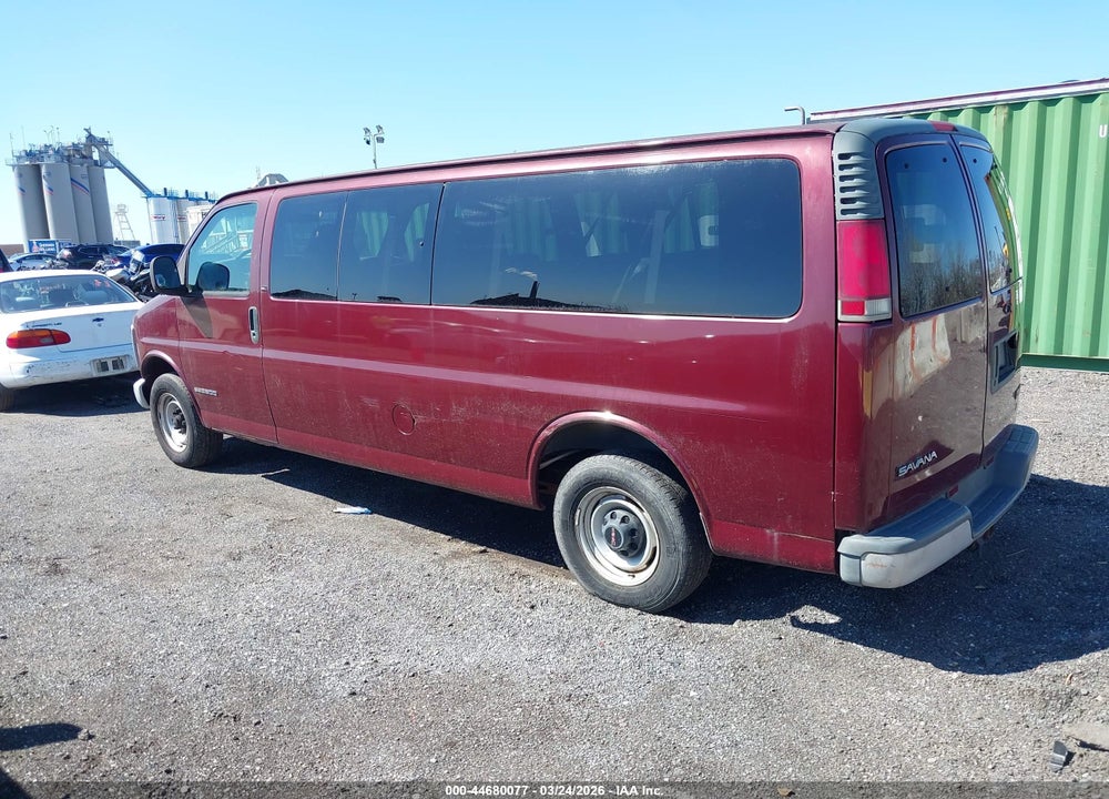 2000 GMC SAVANA STANDARD VIN: 1GJGG29R0Y1207235