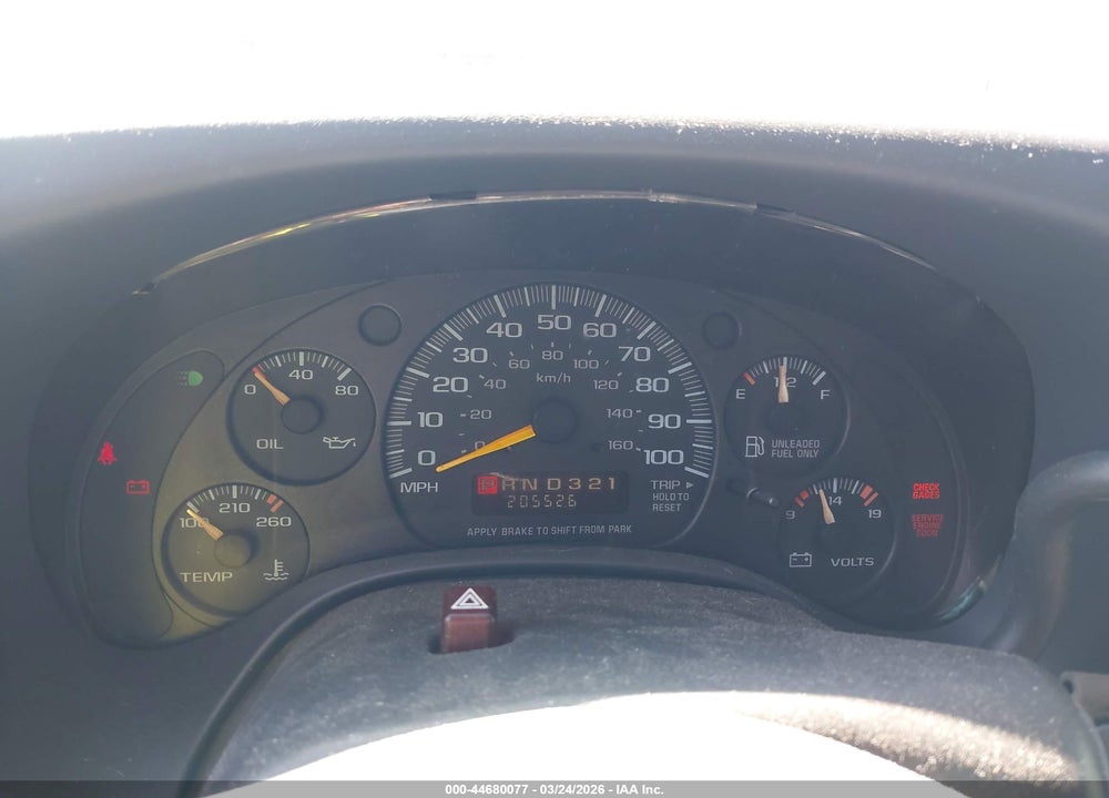 2000 GMC SAVANA STANDARD VIN: 1GJGG29R0Y1207235