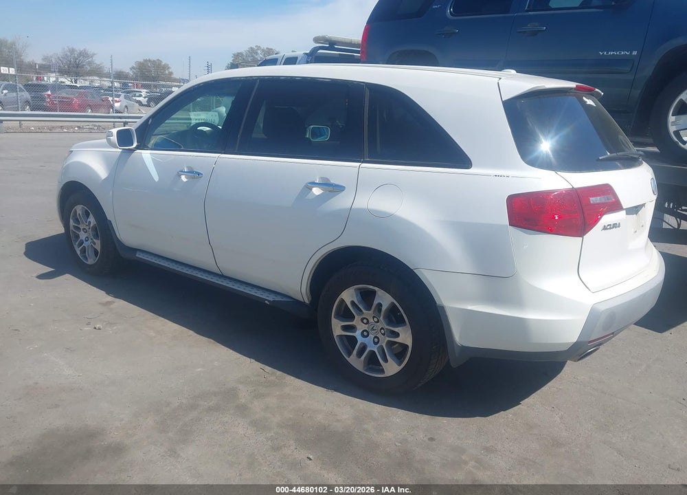 2007 ACURA MDX SPORT PACKAGE VIN: 2HNYD28547H505932