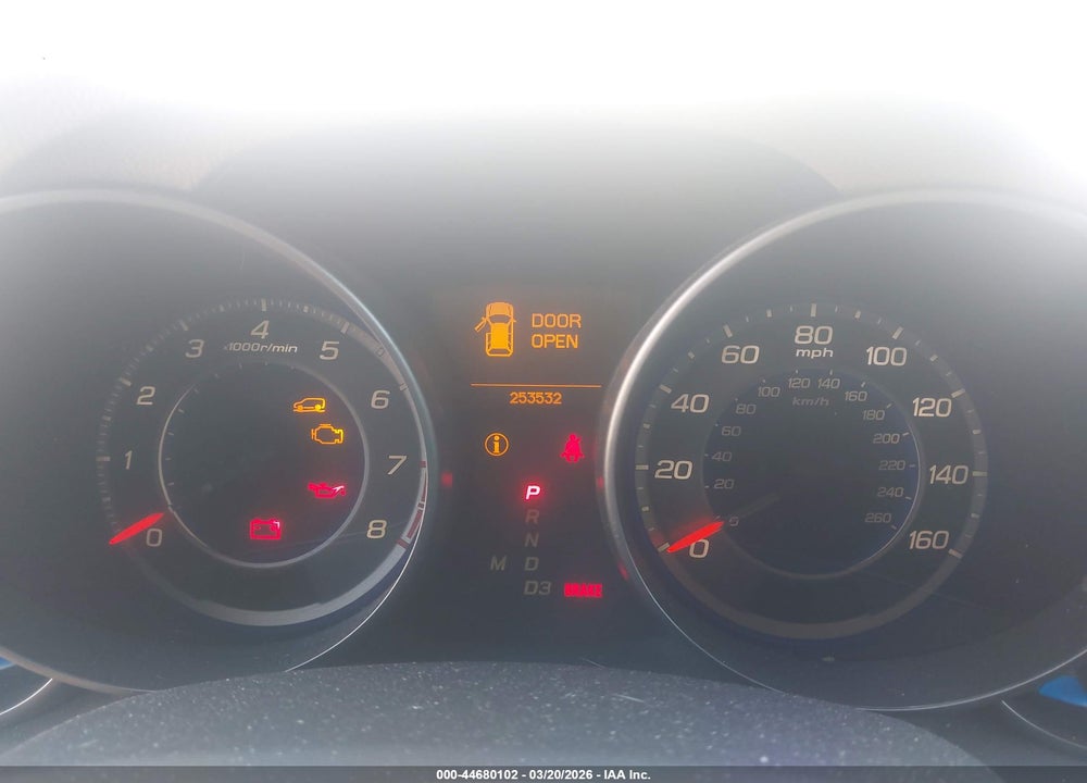 2007 ACURA MDX SPORT PACKAGE VIN: 2HNYD28547H505932