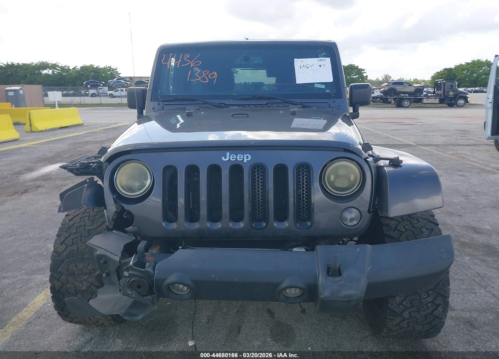 2014 JEEP WRANGLER UNLIMITED SAHARA VIN: 1C4BJWEG3EL297351