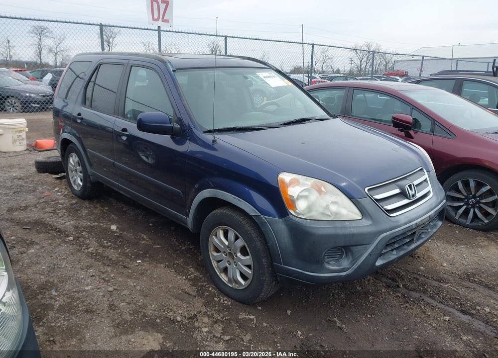 2006 HONDA CR-V EX VIN: JHLRD78866C057702