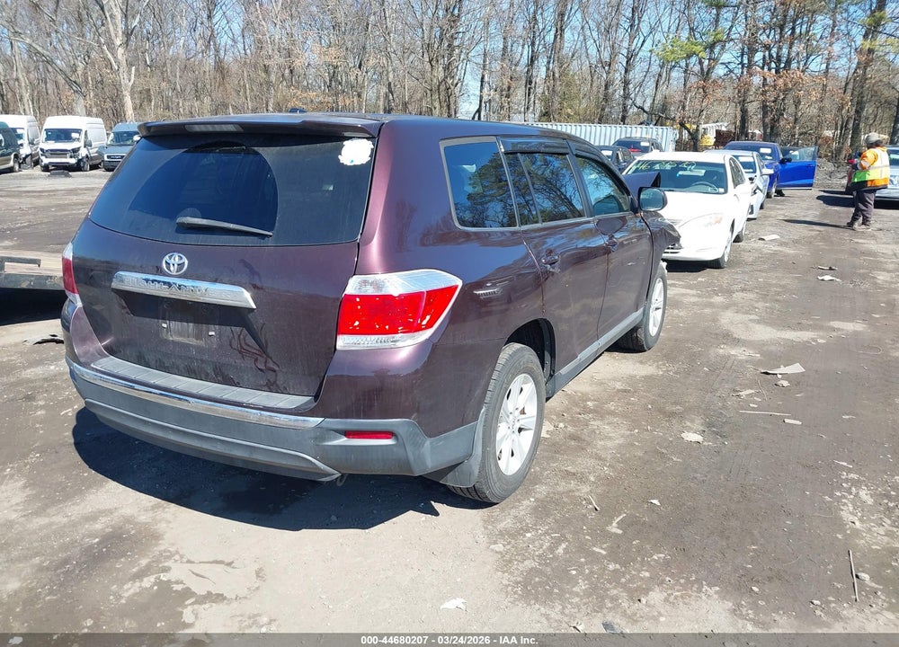 2012 TOYOTA HIGHLANDER VIN: 5TDZA3EH1CS029884