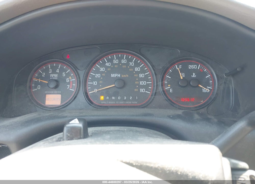2000 PONTIAC MONTANA M16 VIN: 1GMDX03E9YD186433