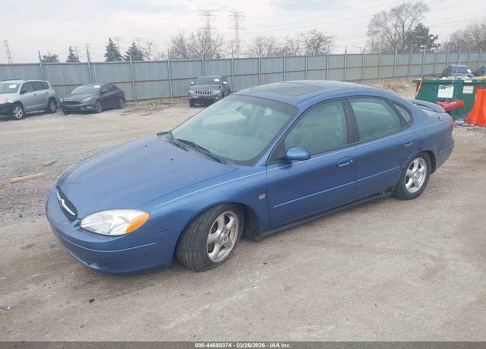 2002 FORD TAURUS SES VIN: 1FAFP55S32G253357