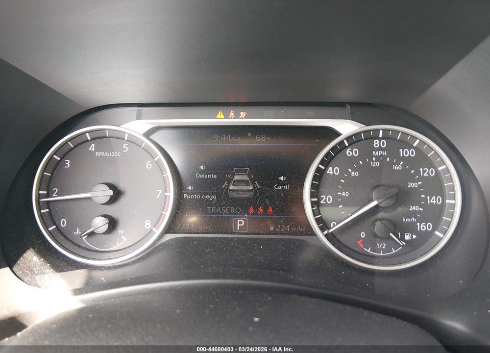 2024 NISSAN SENTRA SV XTRONIC CVT VIN: 3N1AB8CV5RY377353