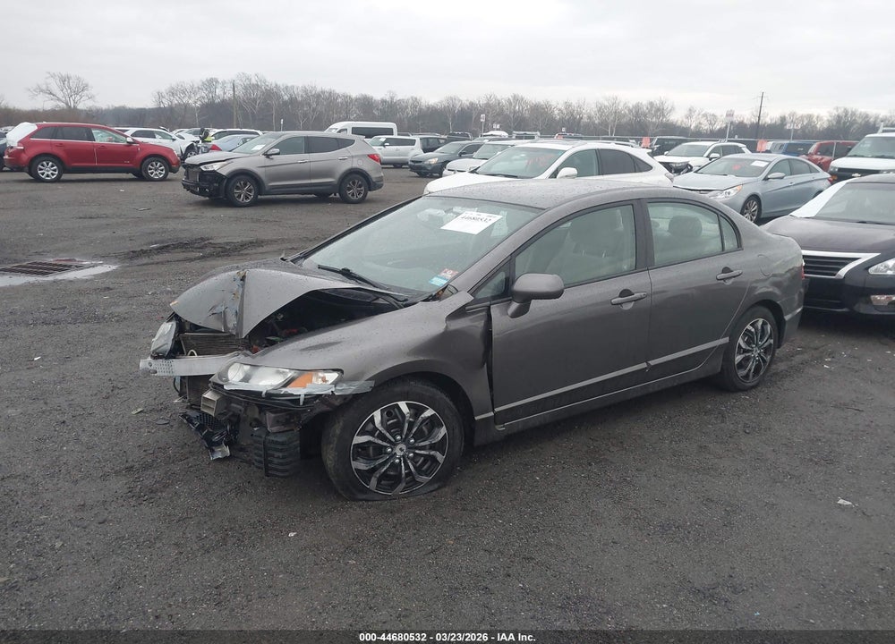2010 HONDA CIVIC LX VIN: 2HGFA1F54AH543026