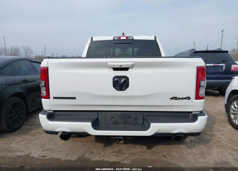 2020 RAM 1500 BIG HORN  4X4 5'7 BOX VIN: 1C6SRFFTXLN283508