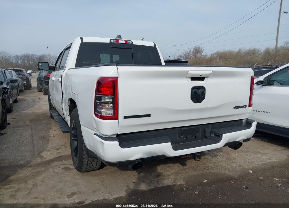 2020 RAM 1500 BIG HORN  4X4 5'7 BOX VIN: 1C6SRFFTXLN283508