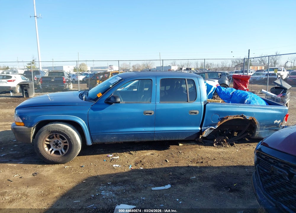 2003 DODGE DAKOTA SPORT/SXT VIN: 1D7HL38X13S220064