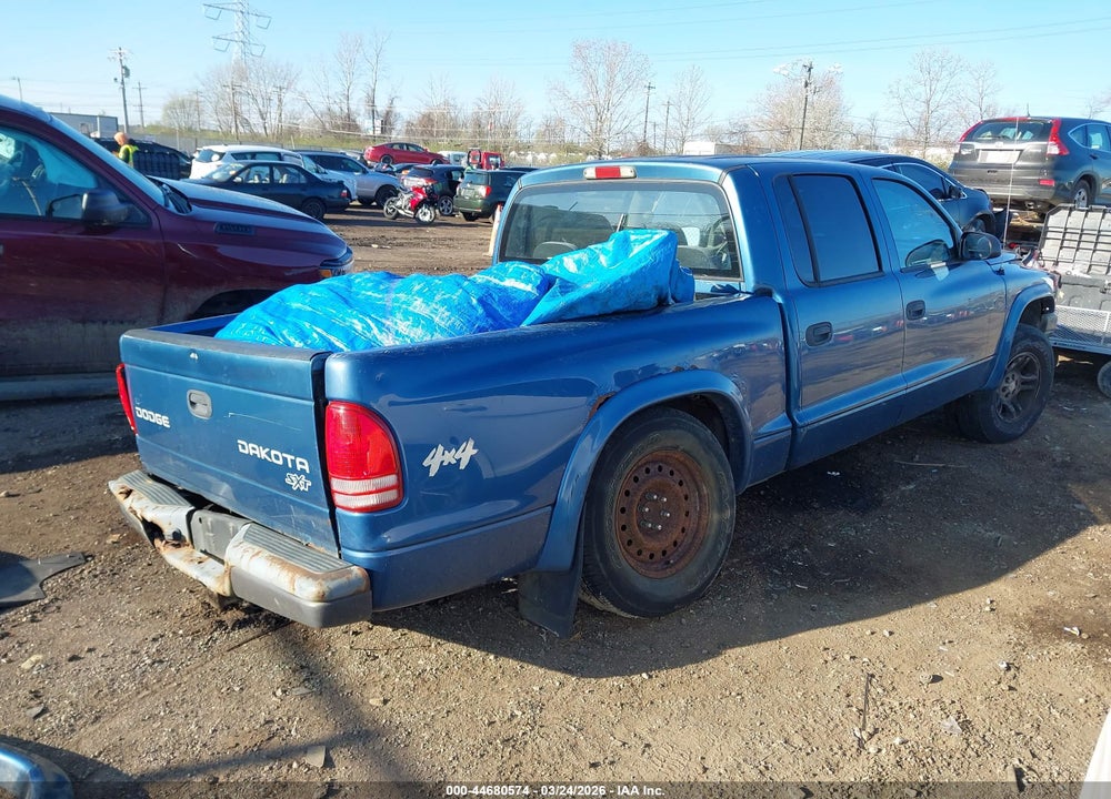 2003 DODGE DAKOTA SPORT/SXT VIN: 1D7HL38X13S220064