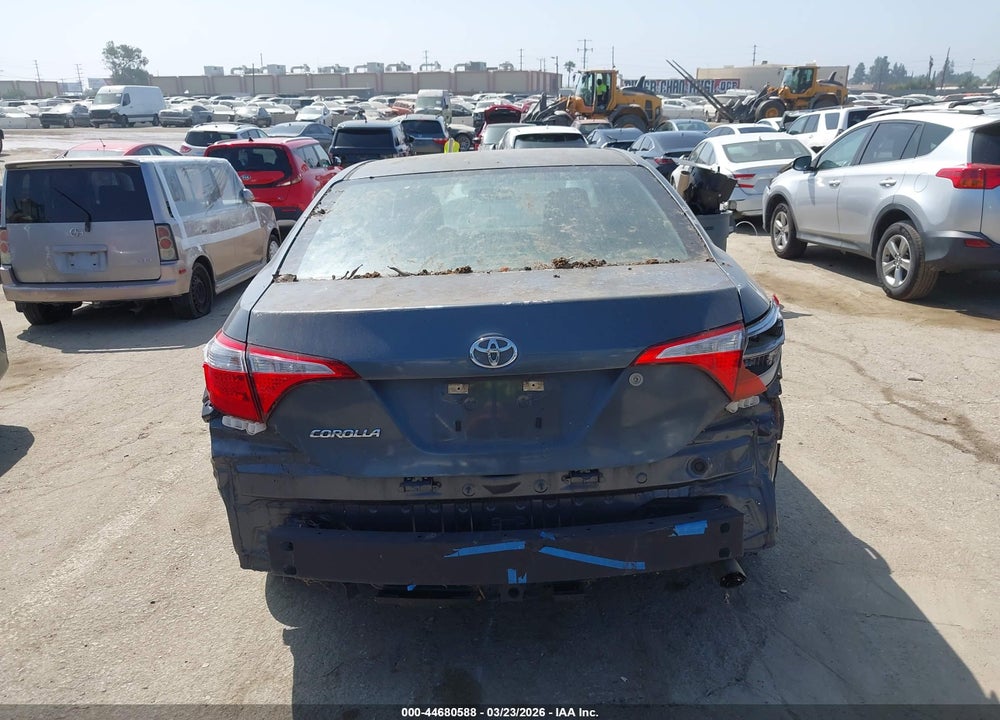2016 TOYOTA COROLLA L VIN: 5YFBURHE2GP510948