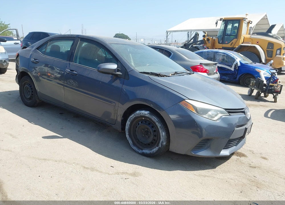 2016 TOYOTA COROLLA L VIN: 5YFBURHE2GP510948