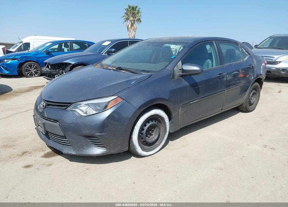2016 TOYOTA COROLLA L VIN: 5YFBURHE2GP510948