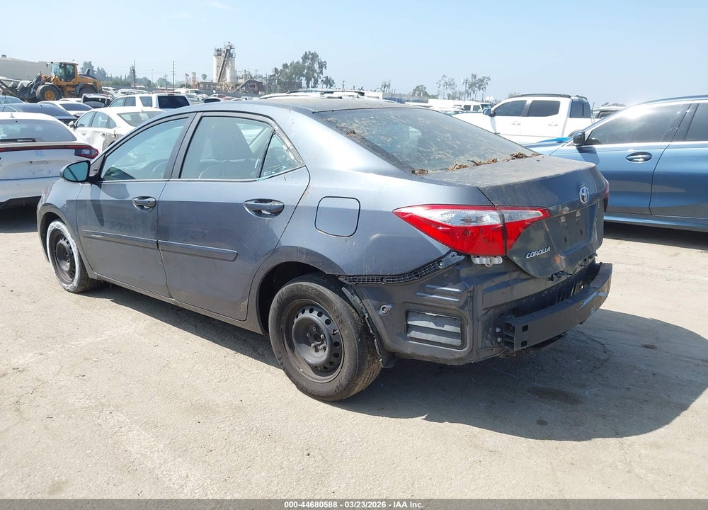 2016 TOYOTA COROLLA L VIN: 5YFBURHE2GP510948