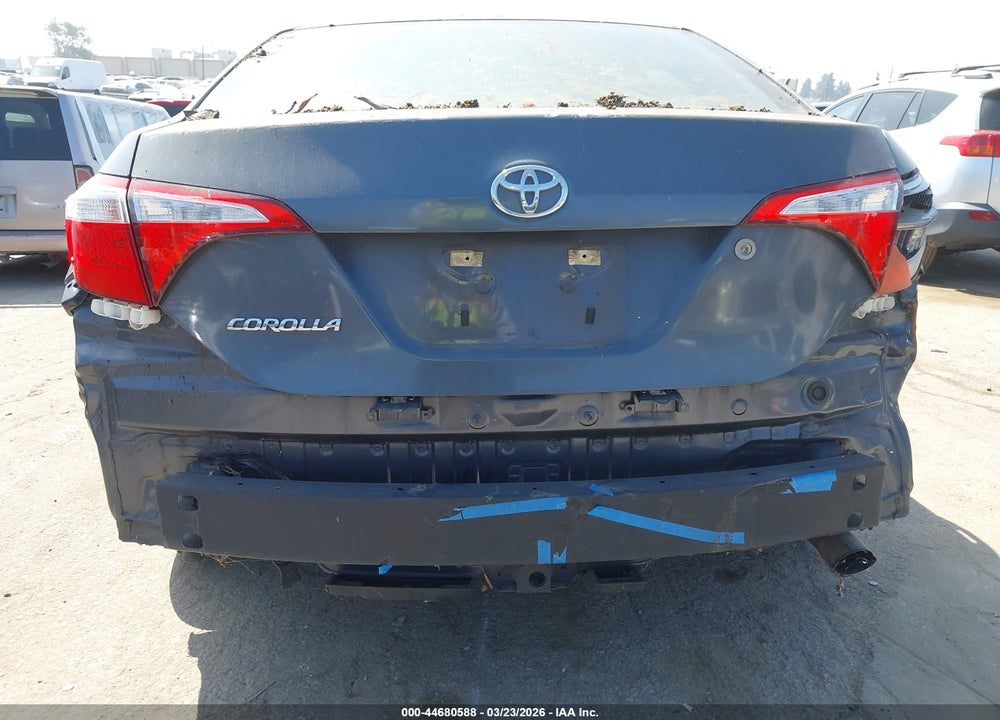 2016 TOYOTA COROLLA L VIN: 5YFBURHE2GP510948