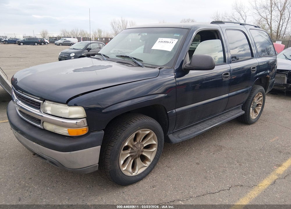 2004 CHEVROLET TAHOE LS VIN: 1GNEK13Z04J279733