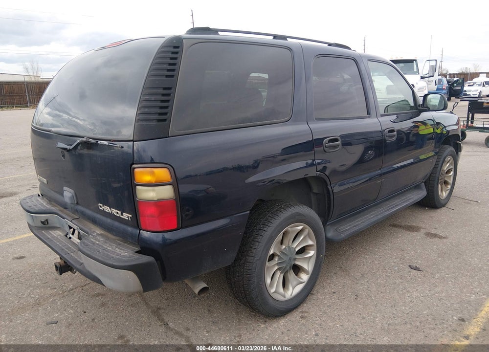 2004 CHEVROLET TAHOE LS VIN: 1GNEK13Z04J279733