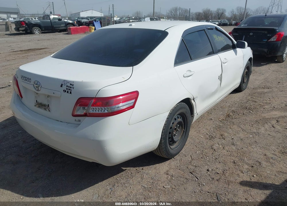 2011 TOYOTA CAMRY LE VIN: 4T4BF3EK2BR130300