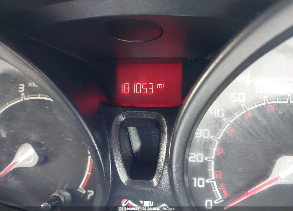 2011 FORD FIESTA S VIN: 3FADP4AJ0BM132757