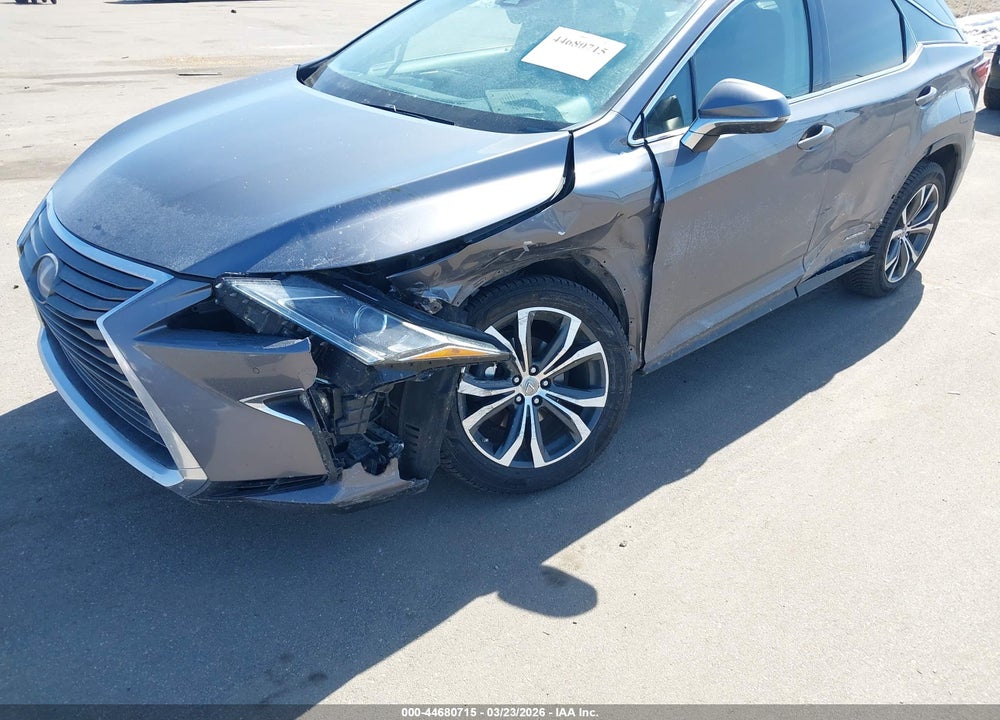 2016 LEXUS RX 450H VIN: 2T2BGMCA5GC006307