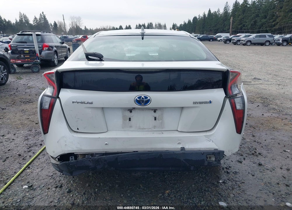 2016 TOYOTA PRIUS FOUR TOURING VIN: JTDKARFU5G3011637