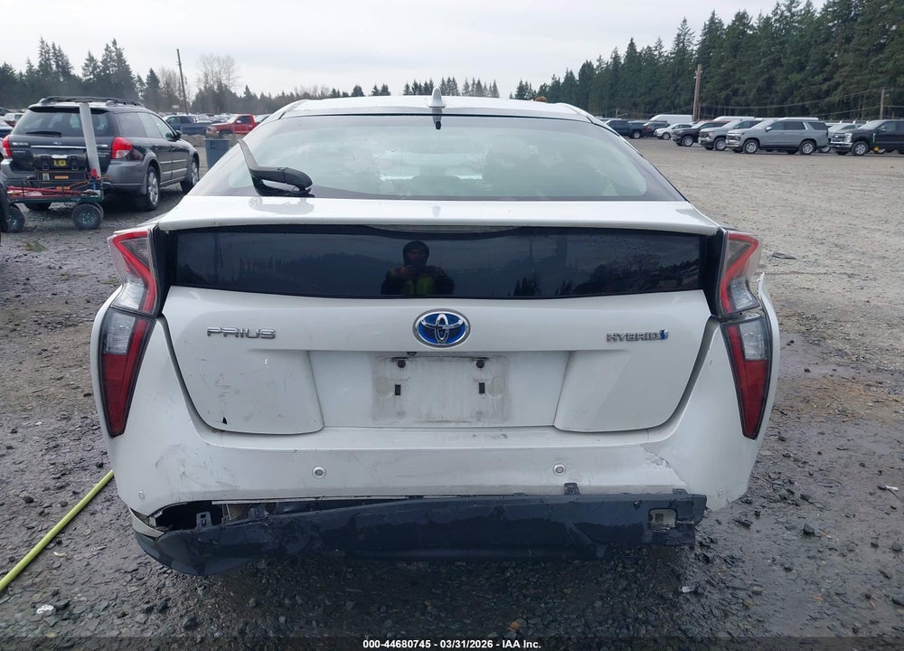 2016 TOYOTA PRIUS FOUR TOURING VIN: JTDKARFU5G3011637