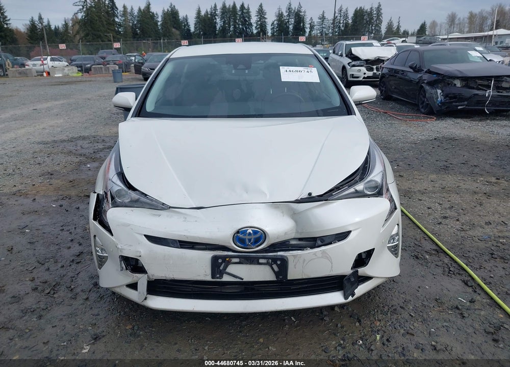 2016 TOYOTA PRIUS FOUR TOURING VIN: JTDKARFU5G3011637