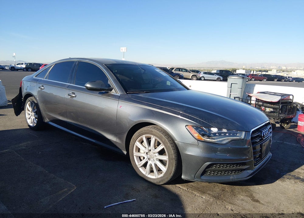 2014 AUDI A6 3.0T PREMIUM PLUS VIN: WAUHGAFC8EN090091