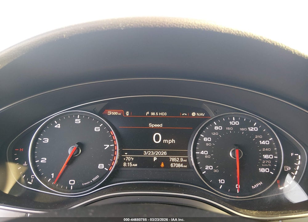 2014 AUDI A6 3.0T PREMIUM PLUS VIN: WAUHGAFC8EN090091