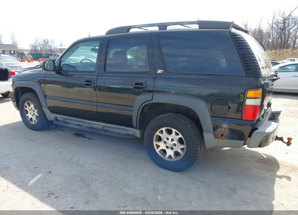 2004 CHEVROLET TAHOE Z71 VIN: 1GNEK13Z94R206863