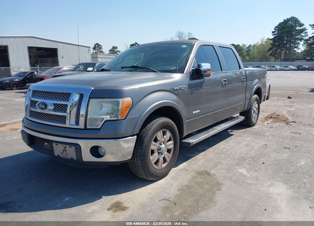 2012 FORD F-150 LARIAT VIN: 1FTFW1CT8CKE33272
