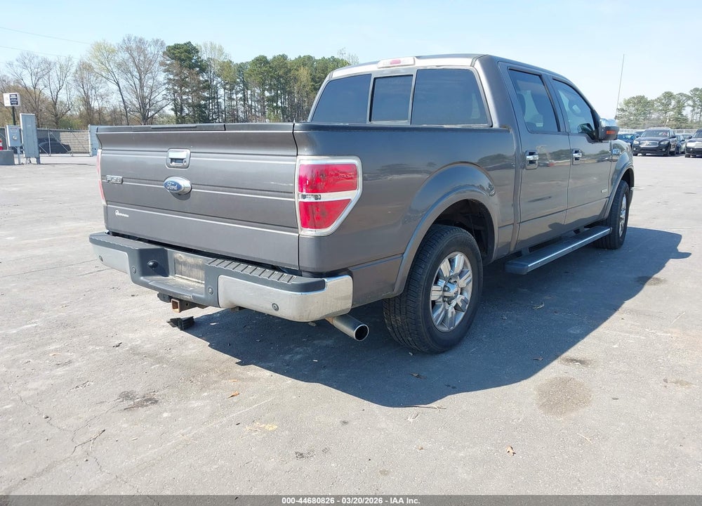2012 FORD F-150 LARIAT VIN: 1FTFW1CT8CKE33272