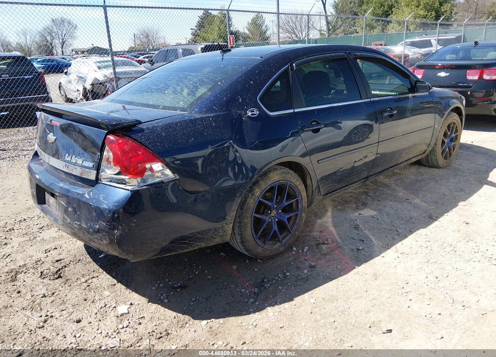 2008 CHEVROLET IMPALA LT VIN: 2G1WT58K781324799