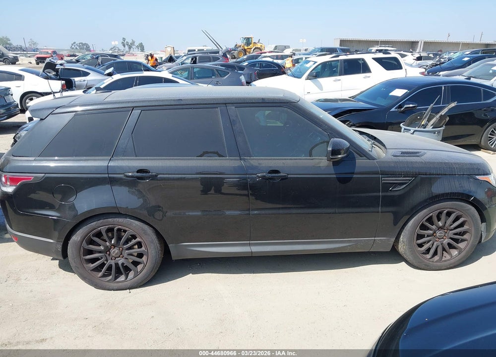 2016 LAND ROVER RANGE ROVER SPORT 3.0L V6 SUPERCHARGED SE VIN: SALWG2VF6GA583184