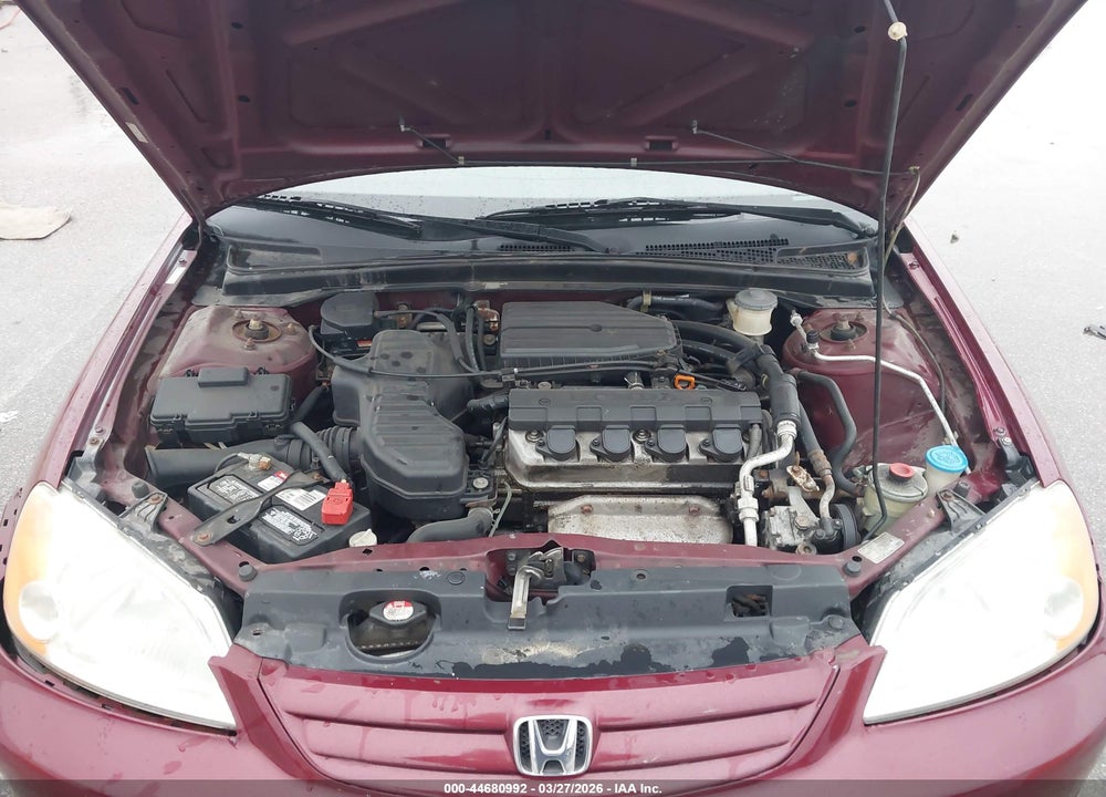 2003 HONDA CIVIC LX VIN: 2HGES16563H532265
